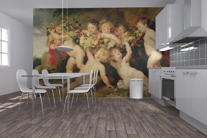 PHOTOWALL / Garland of Fruit, Peter Paul Rubens (e10383)