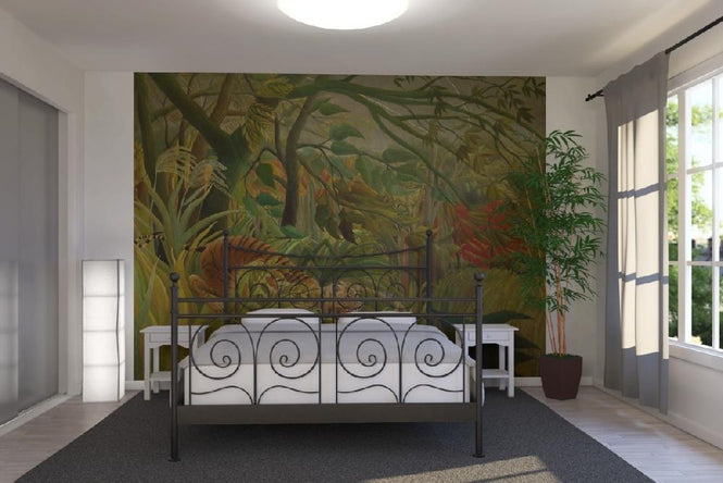 PHOTOWALL / Tiger in a Tropical Storm, Henri Rousseau (e10386)