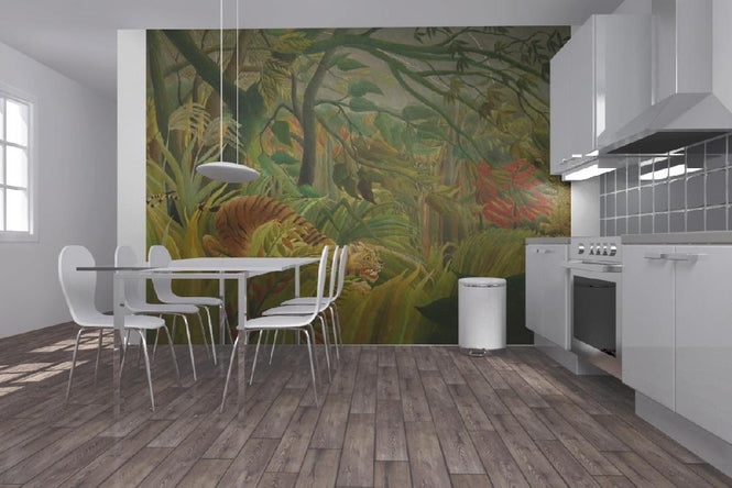 PHOTOWALL / Tiger in a Tropical Storm, Henri Rousseau (e10386)