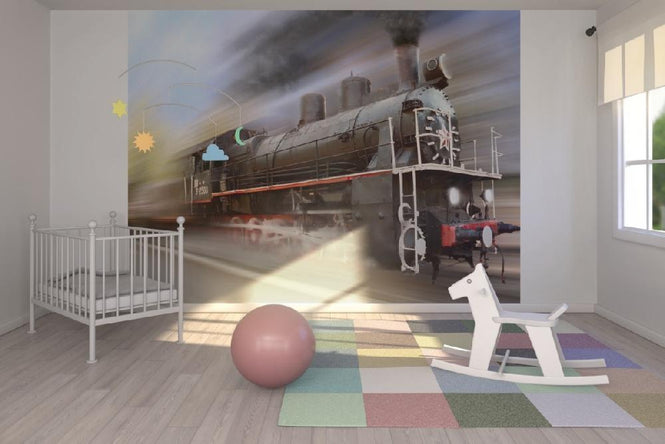 PHOTOWALL / Speeding Steam Engine (e19926)