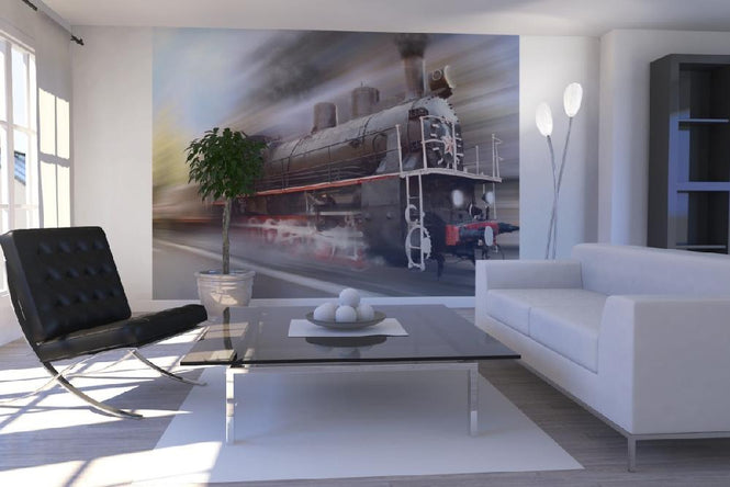 PHOTOWALL / Speeding Steam Engine (e19926)