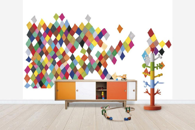 PHOTOWALL / Motley Harlequin Motley Squares (e20888)