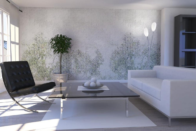 PHOTOWALL / Mosaic Forest - Green (e21507)