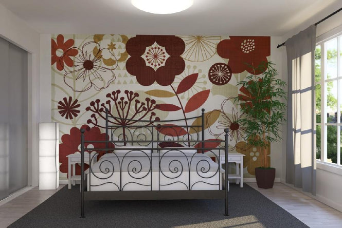 PHOTOWALL / Floral Pop I (e21584)