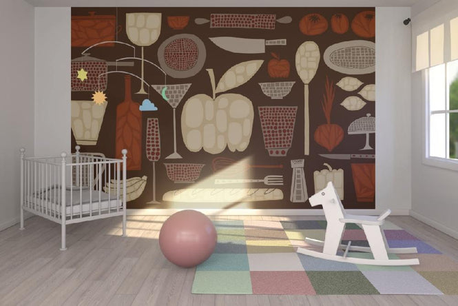 PHOTOWALL / Retro Kitchen III (e21587)