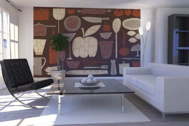 PHOTOWALL / Retro Kitchen III (e21587)