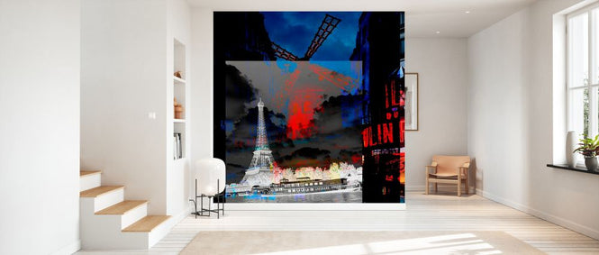 PHOTOWALL / Paris Moulin Rouge (e22165)