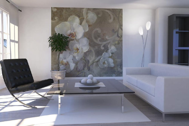 PHOTOWALL / White Orchid Square (e22248)