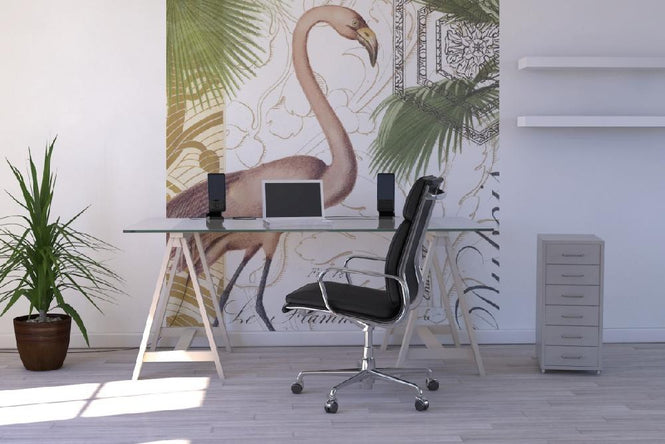 PHOTOWALL / Flamingo Curiosity (e22289)