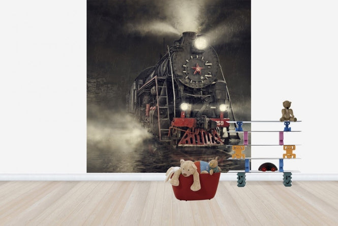 PHOTOWALL / Train in the Rain (e22433)
