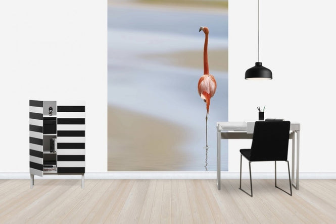 PHOTOWALL / Lonely Flamingo (e22470)