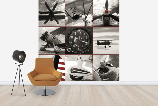 PHOTOWALL / Aircraft Montage (e22628)