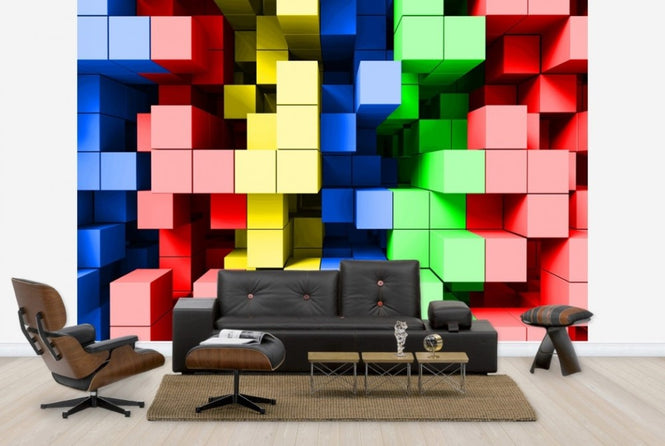 PHOTOWALL / Deep Tetris Color (e22658)