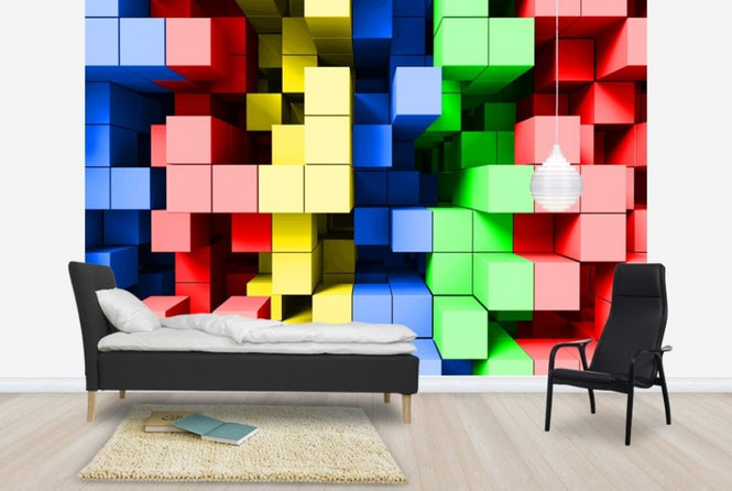 PHOTOWALL / Deep Tetris Color (e22658)