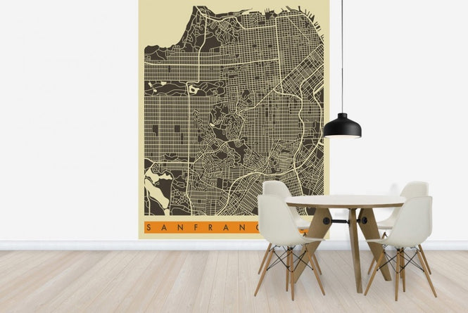 PHOTOWALL / City Map - San Francisco (e22763)