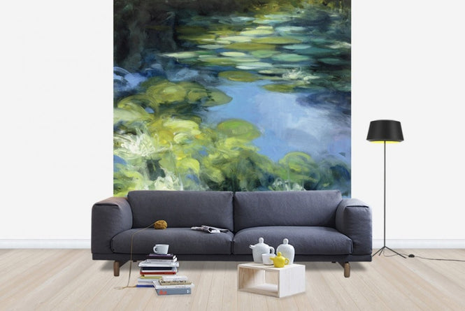 PHOTOWALL / Water Lilies II (e22780)
