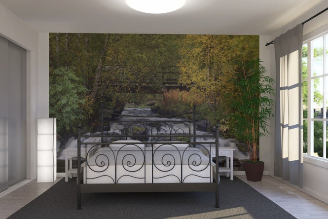 PHOTOWALL / Beautiful Lapland Waterfall (e23113)
