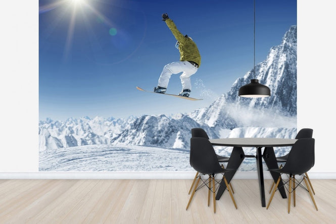 PHOTOWALL / Skier in the high Mountains (e23192)