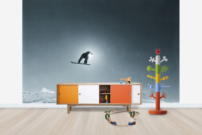 PHOTOWALL / Snowboard Silhouette (e23257)