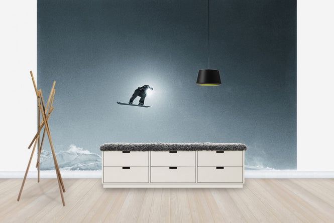 PHOTOWALL / Snowboard Silhouette (e23257)