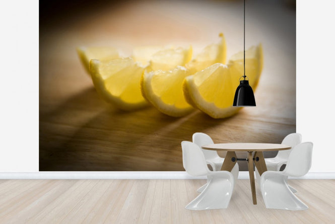 PHOTOWALL / Freshly Sliced Lemon - Jesús Sierra (e23277)