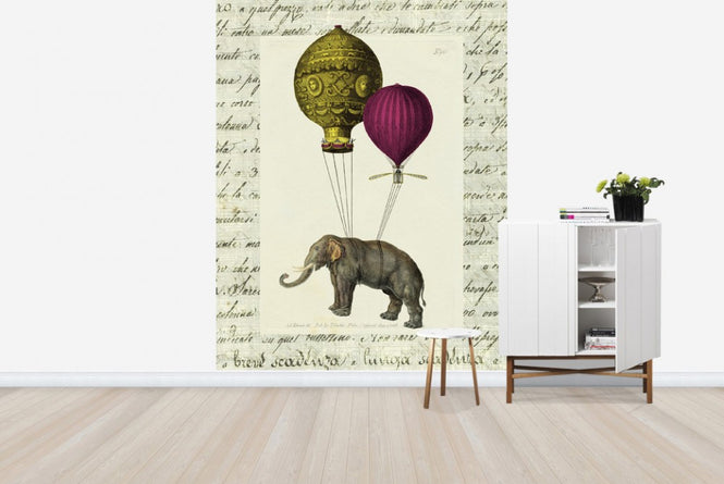 PHOTOWALL / Elephant Ride (e23335)