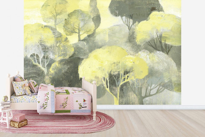 PHOTOWALL / Looking Out at the Trees (e23430)