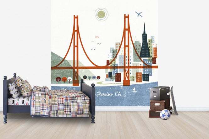 PHOTOWALL / Colorful San Francisco (e23467)