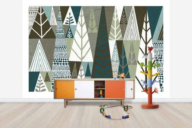 PHOTOWALL / Geometric Forest (e23486)