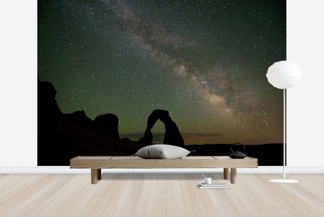 PHOTOWALL / Stone Arch and the Milky Way (e23663)