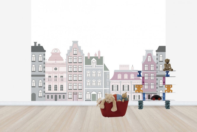 PHOTOWALL / Old Town Pink (e23679)