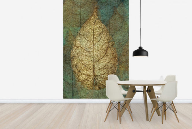 PHOTOWALL / Golden Copper Leaf (e23723)