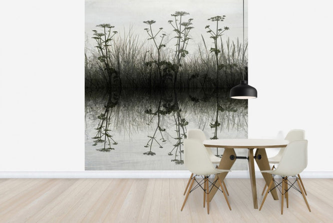 PHOTOWALL / Floral Water Reflection (e23751)