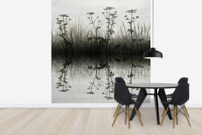 PHOTOWALL / Floral Water Reflection (e23751)