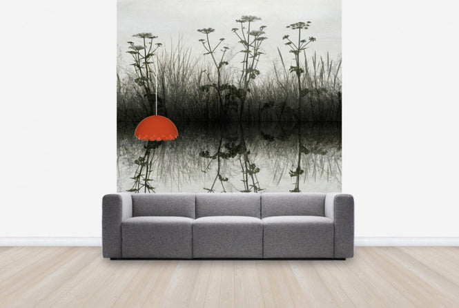 PHOTOWALL / Floral Water Reflection (e23751)