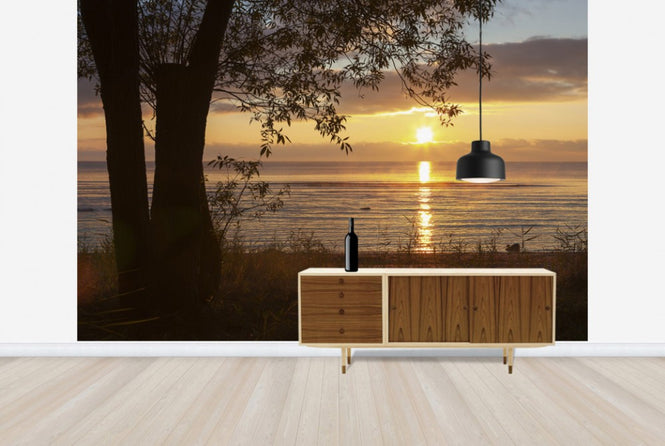 PHOTOWALL / Yellow Sun over the Gotland Sea (e23788)