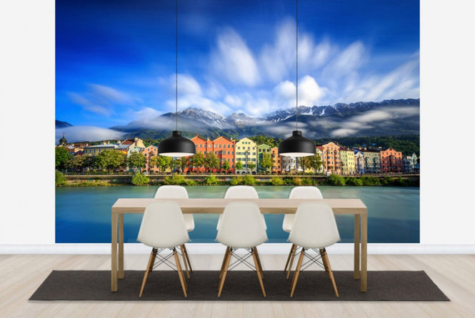 PHOTOWALL / Clouds over Innsbruck (e24255)