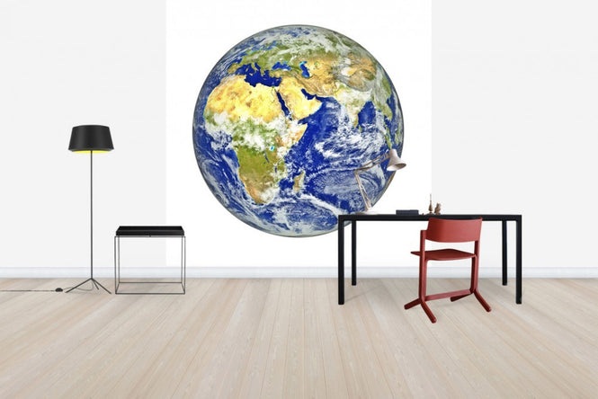 PHOTOWALL / Earth with African and Asian Continent (e24427)
