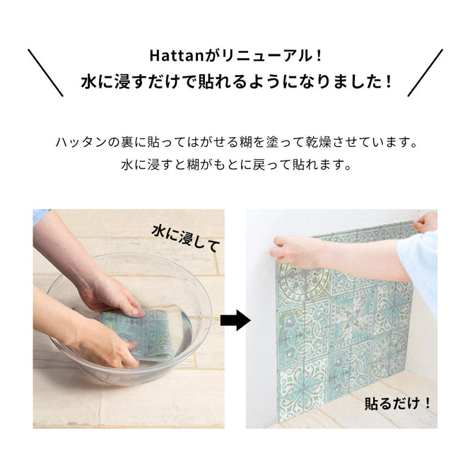 はがせる 壁紙 【Hattan Pattern】Louise Body / Orange Rose HLBY-05(6枚セット)