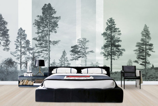 PHOTOWALL / Panorama - Bluegreen (e24478)