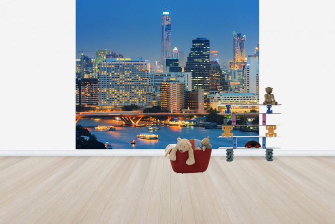 PHOTOWALL / Bangkok Evening Lights (e24495)
