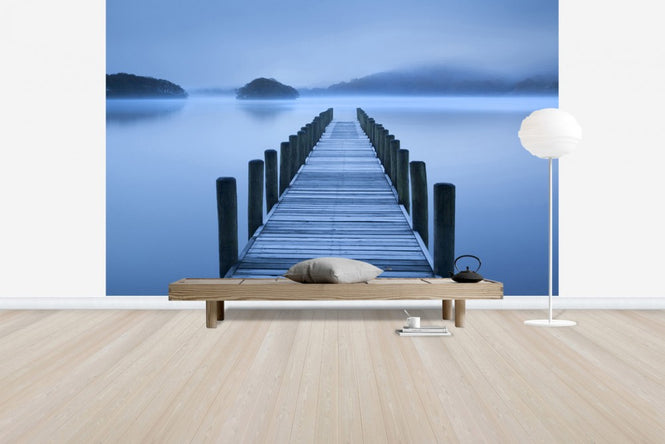 PHOTOWALL / Blue Hour at the Lake (e24809)
