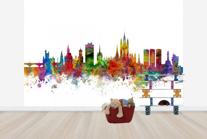 PHOTOWALL / Aberdeen Scotland Skyline (e24928)