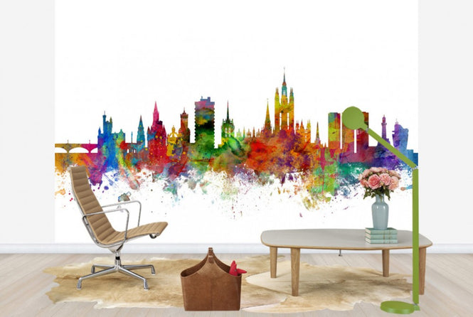 PHOTOWALL / Aberdeen Scotland Skyline (e24928)