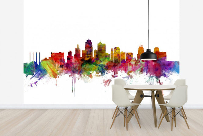 PHOTOWALL / Kansas City Skyline (e24954)