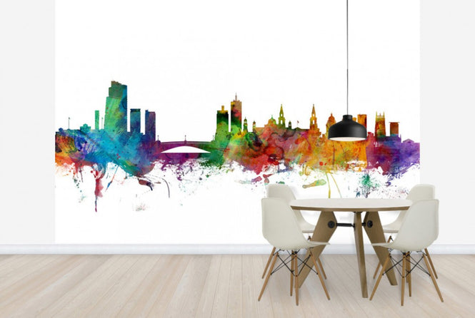 PHOTOWALL / Leeds England Skyline (e24957)