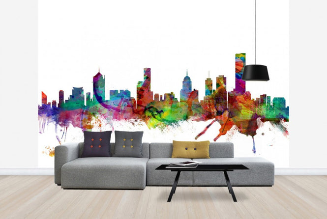 PHOTOWALL / Melbourne Skyline (e24961)