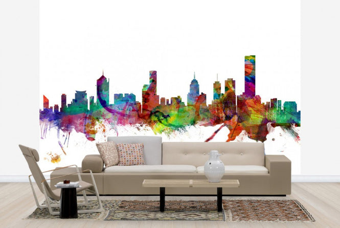 PHOTOWALL / Melbourne Skyline (e24961)