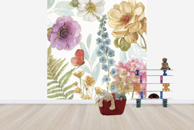 PHOTOWALL / Rainbow Seeds Flowers 3 (e25076)