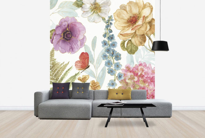 PHOTOWALL / Rainbow Seeds Flowers 3 (e25076)